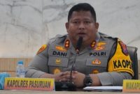 Kapolres Pasuruan AKBP Jazuli Dani Iriawan mencatatkan prestasi dengan keberhasilan tim gabungan Resmob Satreskrim dan Unit Reskrim Bekuk Begal Sadis di Winongan (foto : ist)
