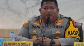 Kapolres Pasuruan AKBP Jazuli Dani Iriawan mencatatkan prestasi dengan keberhasilan tim gabungan Resmob Satreskrim dan Unit Reskrim Bekuk Begal Sadis di Winongan (foto : ist)