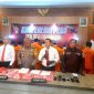 Konferensi Pers, Satresnarkoba Polres Pasuruan, Ungkap Kasus Penyalahgunaan narkotika (Dok.Harianjatim.id)
