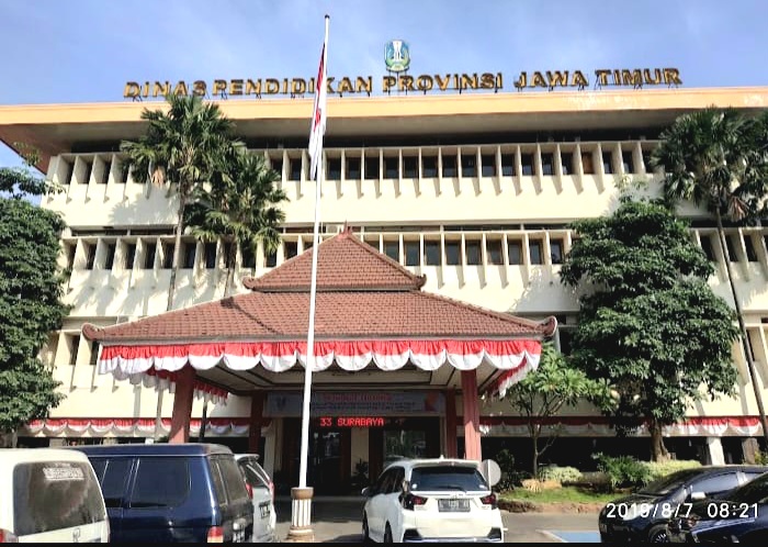 Kantor Dinas Pendidikan Provinsi Jawa Timur ( Dok.Harianjatim.id)