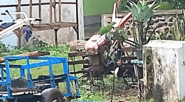 Traktor bantuan dari Dinas Pertanian dan Ketahanan Pangan Kabupaten Pasuruan (Dok. Harianjatim.id)