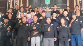 Foto Bareng Ketua DPRD Kabupaten Pasuruan dan Ketua Pansus TJSL bersama GPN-08 saat Audensi (Dok. Harianjatim.id )