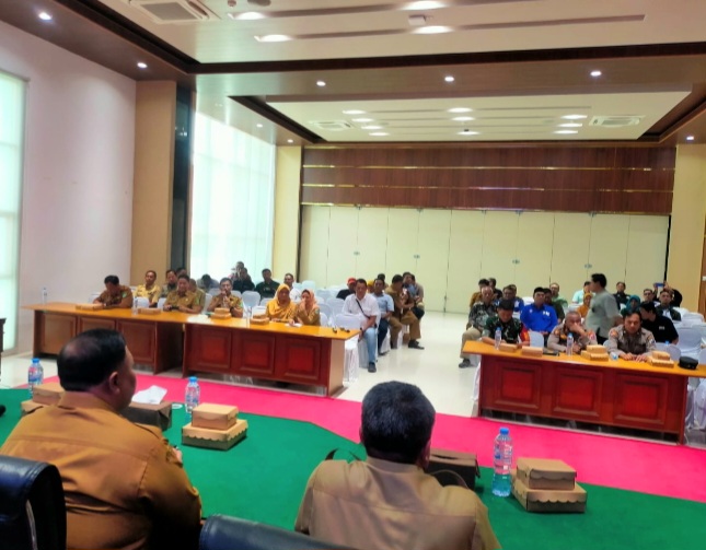 Pemkab Pasuruan Gelar Rakor, Persiapan peringatan Hari Buruh Internasiomal (May Day) bersama Serikat Buruh (Dok. Harianjatim.id)