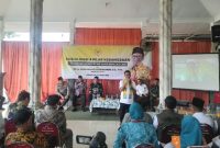 HM Misbakhun saat berikan Sosialisasi wawasan kebangsaan di Desa Randupitu  (Dok. Harianjatim.id)