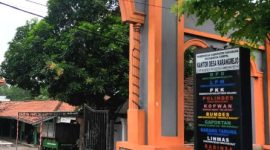 Gerbang Kantor Desa Karangrejo, Kecamatan Gempol (foto: ist)