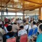 Suasana audensi Mantri Pasar Desa dan Jajaran Pemdes Trewung, Grati, berakhir Damai (Dok. Harianjatim.id)