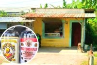 Salah satu kios yang diduga menjual miras ilegal beserta bb yang sudah dibeli, terletak di Desa Karangrejo, Kecamatan Gempol, Kabupaten Pasuruan  (Dok. Harianjatim.id)