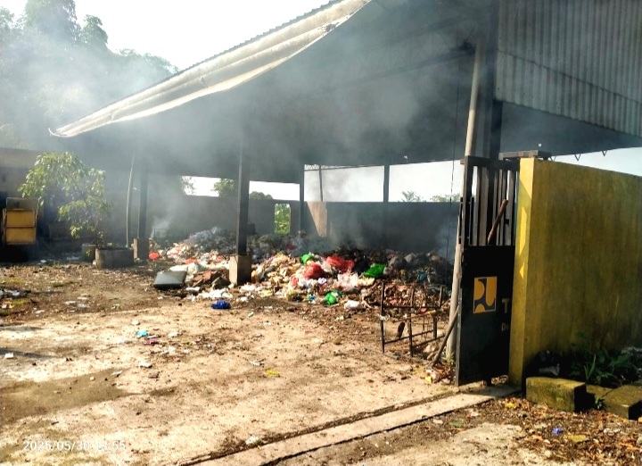 Kondisi TPS 3R KSM. Gading Kencana, Desa Sukorame, Kecamatan Sukorame, Kabupaten Lamongan (Dok. Harianjatim.id)