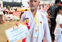 Muhamad Faris Daffa, siswa SMPN 9 Balongpanggang, Gresik, torehkan Prestasi melalui seni beladiri (Dok. Harianjatim.id)