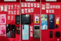 Barang Bukti yang berhasil diamankan Satresnarkoba Polres Pasuruan (foto : ist)