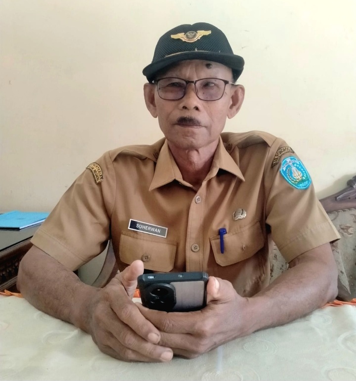Suherwan SH.MH, Kepala Desa Nguprit, Kecamatan Njenangan, Kabupaten Ponorogo  (Dok. Harianjatim.id)