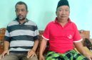 Kades Tumpang Widiarto SE Bersama Ketua Pokmas Wahyudi ( Dok. Harianjatim.id)