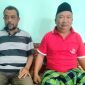 Kades Tumpang Widiarto SE Bersama Ketua Pokmas Wahyudi ( Dok. Harianjatim.id)