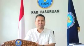Kepala Badan Narkotika Nasional (BNN) Kabupaten Pasuruan, Masduki SH.MH  (Dok. Harianjatim.id)