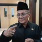 Wakil Bupati Pasuruan, Gus Shobih Asrori, saat diwawancarai oleh awak media usai hadiri Sidang Paripurna DPRD Kabupaten Pasuruan. (Dok.Harianjatim.id)