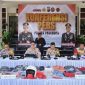 Polres Pasuruan Gelar Konferensi Pers Ungkap Kasus Kejadian Pada Malam Mencekam di Jalur Surabaya-Malang (dok.harianjatim.id) 