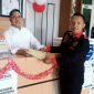 Ketua DPD Jatim LSM Penjara Indonesia, Zainul Abidin saat menyerahkan laporannya ke Inspektorat Kabupaten Pasuruan. (Dok harianjatim.id) 