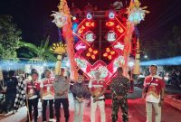 Situasi pada start Karnaval Budaya Desa Oro-oro Ombo Kulon 2026 (Dok.harianjatim.id) 