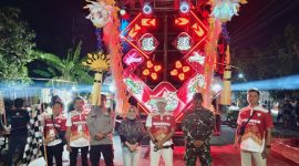 Situasi pada start Karnaval Budaya Desa Oro-oro Ombo Kulon 2026 (Dok.harianjatim.id) 