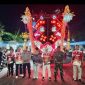 Situasi pada start Karnaval Budaya Desa Oro-oro Ombo Kulon 2026 (Dok.harianjatim.id) 