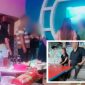 Pesta yang digelari Kades Duyung bersama Fr di kawasan Villa Trawas (Dok.harianjatim.id) 